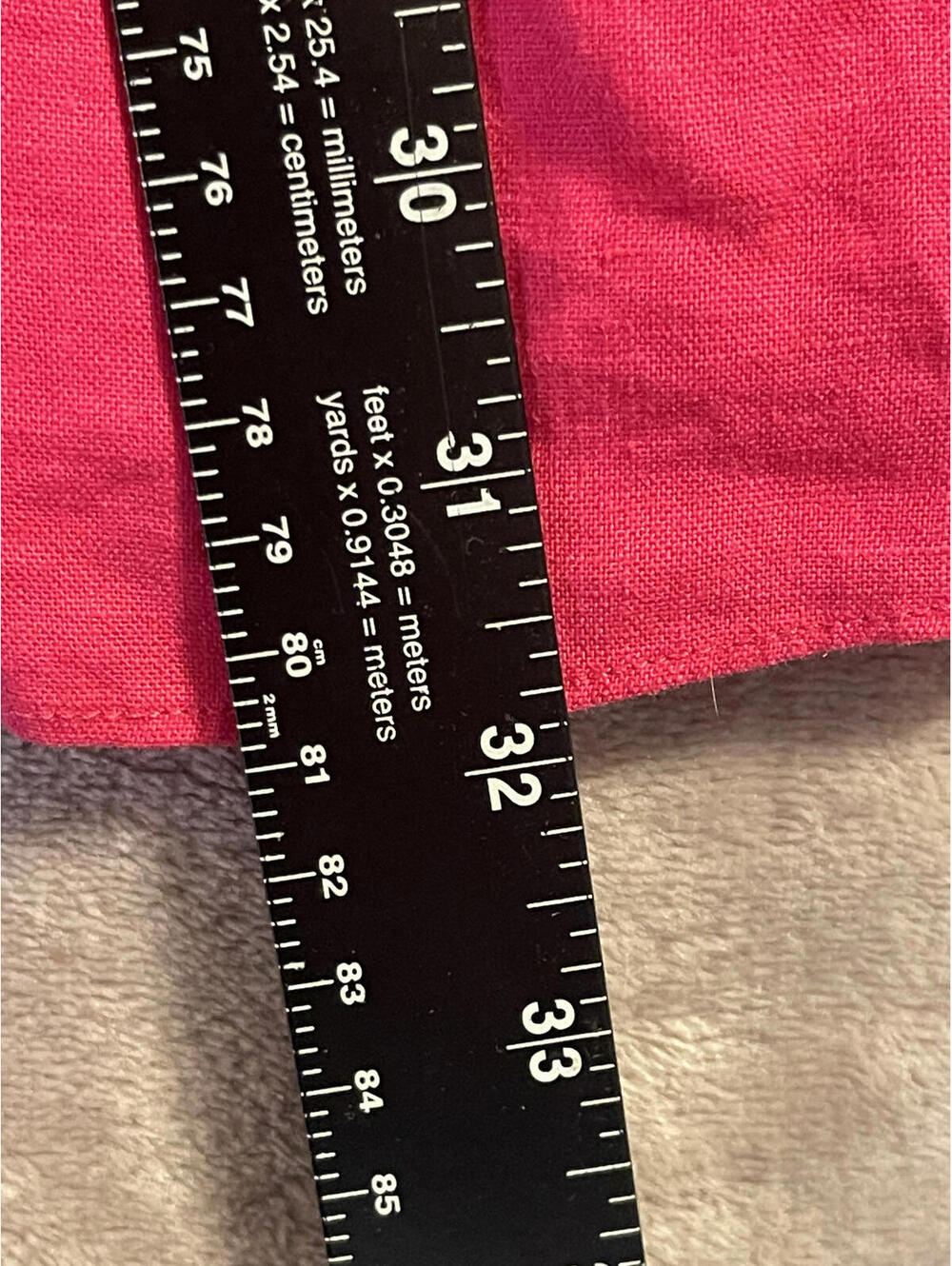 The Drop Pink Puff Sleeve Dress Size Large 100% Linen - Picture 6 of 7